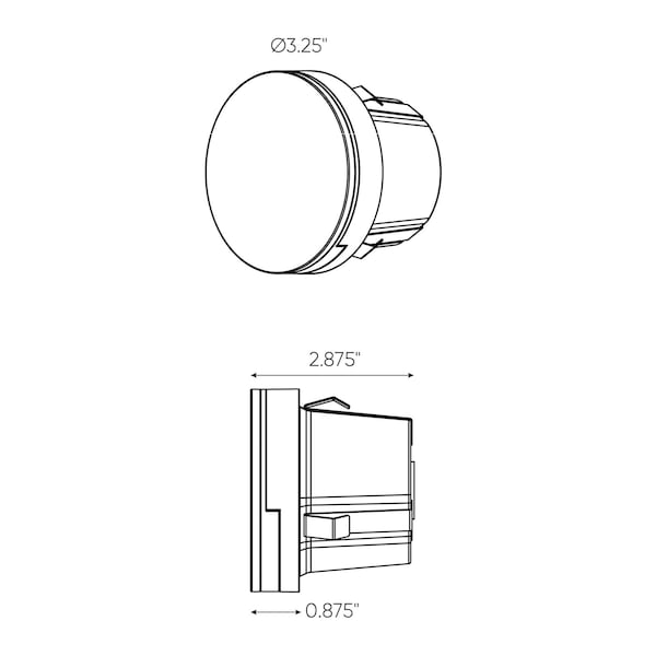 Round LED Step Light